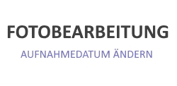 Aufnahmedatum ändern mit Fotobearbeitung-Apps